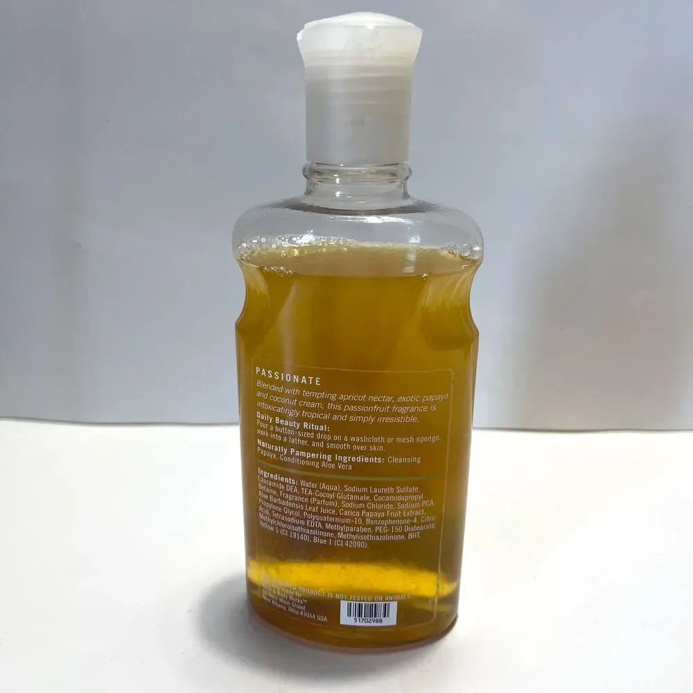 THE BODY SHOP Works Pleasures Rare Tropical Passionfruit Shower Gel